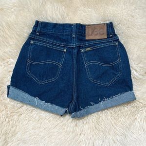 LEE VINTAGE CUFFED SHORT SHORTS